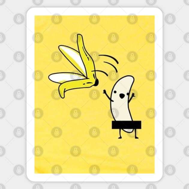 Bananas Crazy Sticker by kyokyyosei